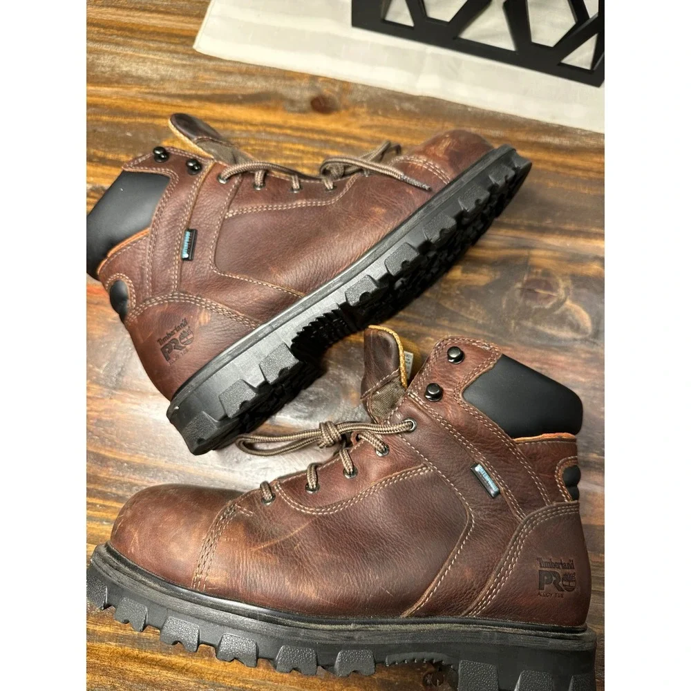 Timberland PRO Waterproof Puncture Resistant Alloy Toe Work Boots‎ Women's 9W